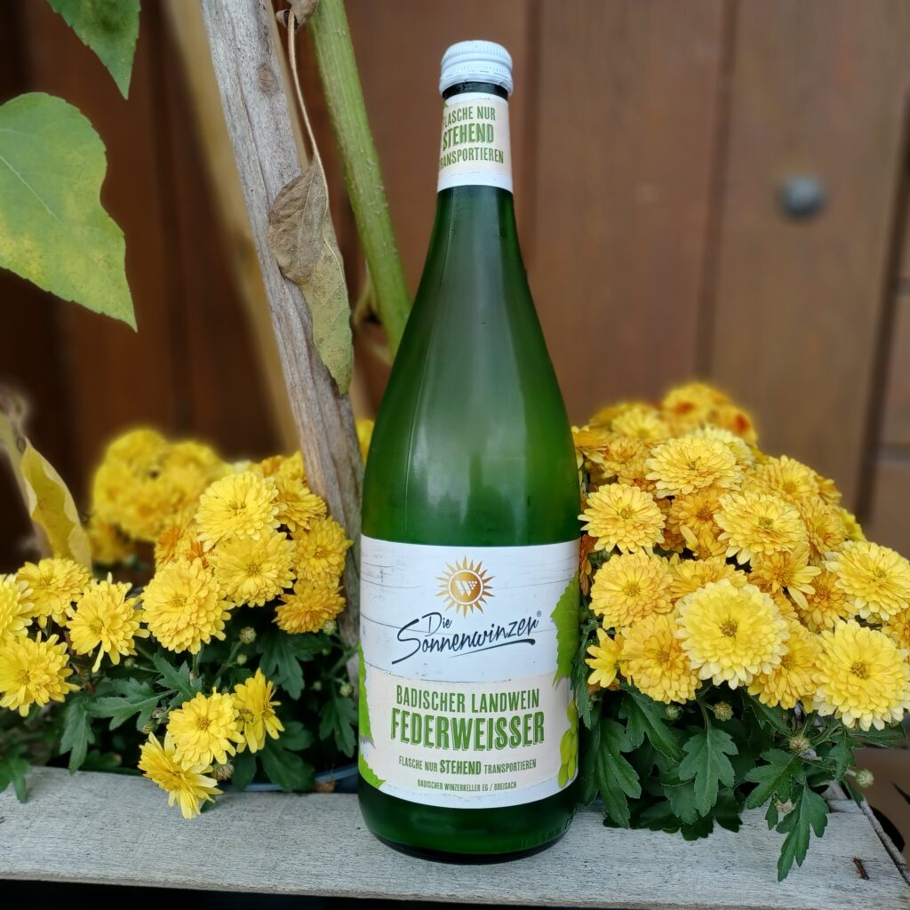 Frischer Federweisser am Lager
